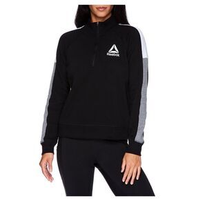 Reebok Fleece Turtleneck Half Zip Sweatshirt